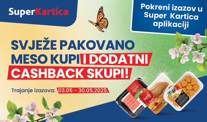 Izazov na svježe pakovano meso