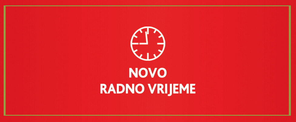 Novo radno vrijeme