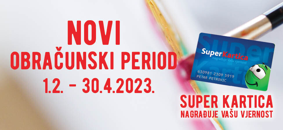 Počeo je novi obračunski period Super Kartice