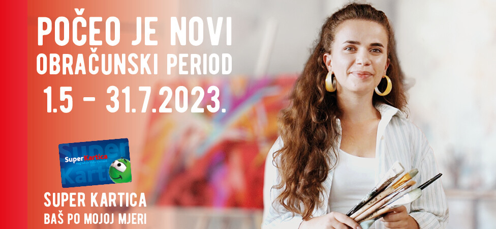 Počeo je novi obračunski period Super Kartice