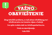 Važno obavještenje