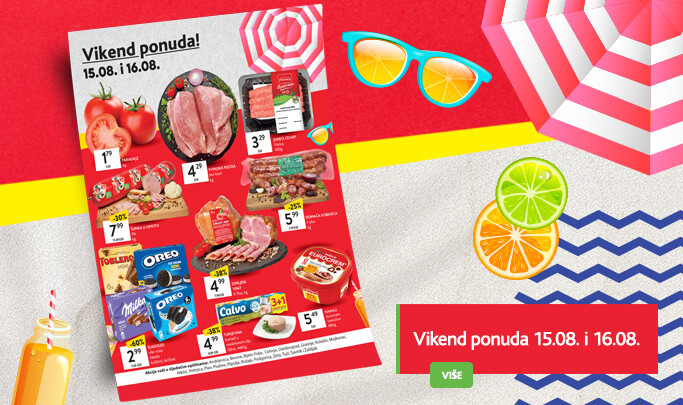 Vikend akcija 15.08-16.08.