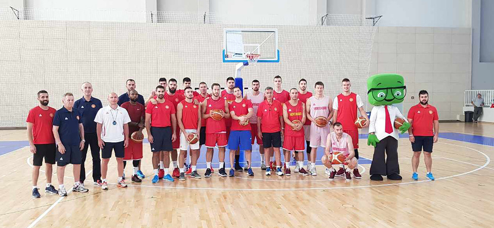 Trening sa muškom seniorskom reprezentacijom u okviru priprema za Eurobasket 2017