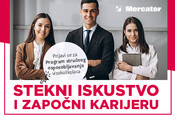 Mercator-CG te poziva: Stekni iskustvo i započni karijeru