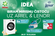 Nagradna igra u IDEI - Biram mirisnu čistoću uz Ariel i Lenor