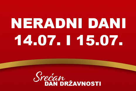 Neradni dani povodom praznika
