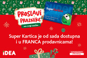 Od sada Super Karticu možete koristiti u svim Franca prodavnicama