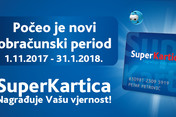 Super Kartica - novi obračunski period