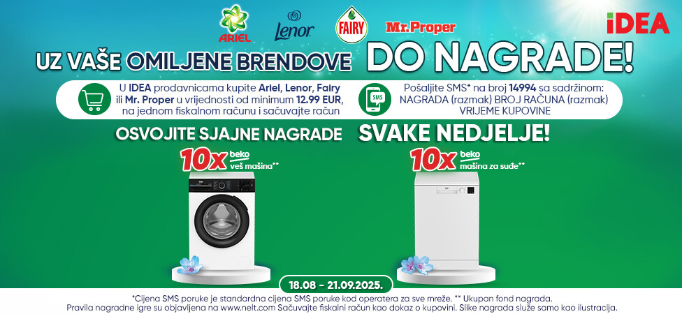 Velika nagradna igra u IDEI 